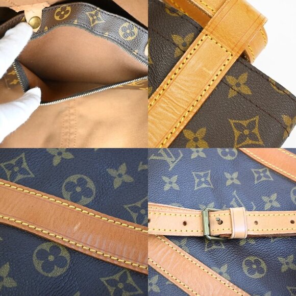 LOUIS VUITTON LV Randonnee GM Shoulder Bag Monogram Leather Brown M42244 - Picture 8 of 16